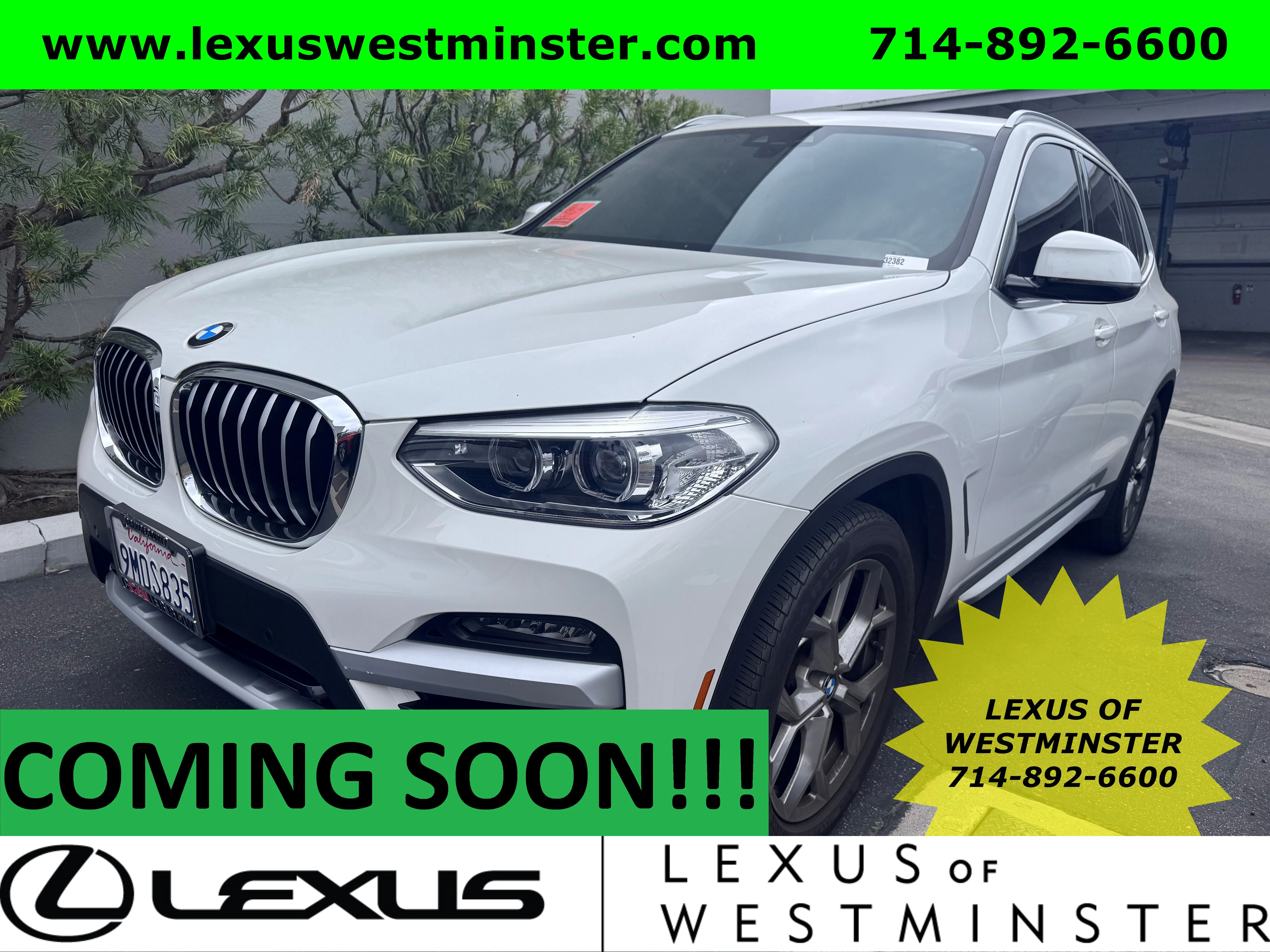 2021 BMW X3 sDrive30i's photo