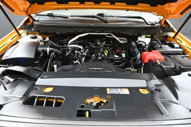 Used 2021 Orange Ford Lariat image 32