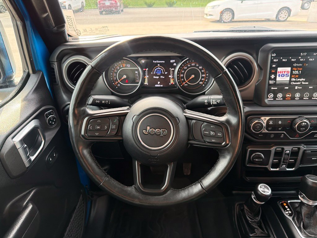 Certified Used 2022 Blue Jeep Willys image 12