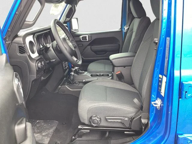 New 2026 Hydro Blue Pearl Coat Jeep 4-DOOR SPORT S image 10