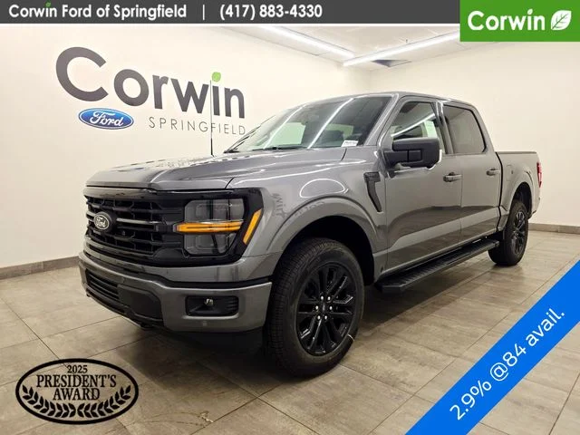 New 2026 Carbonized Gray Metallic Ford XLT image 1