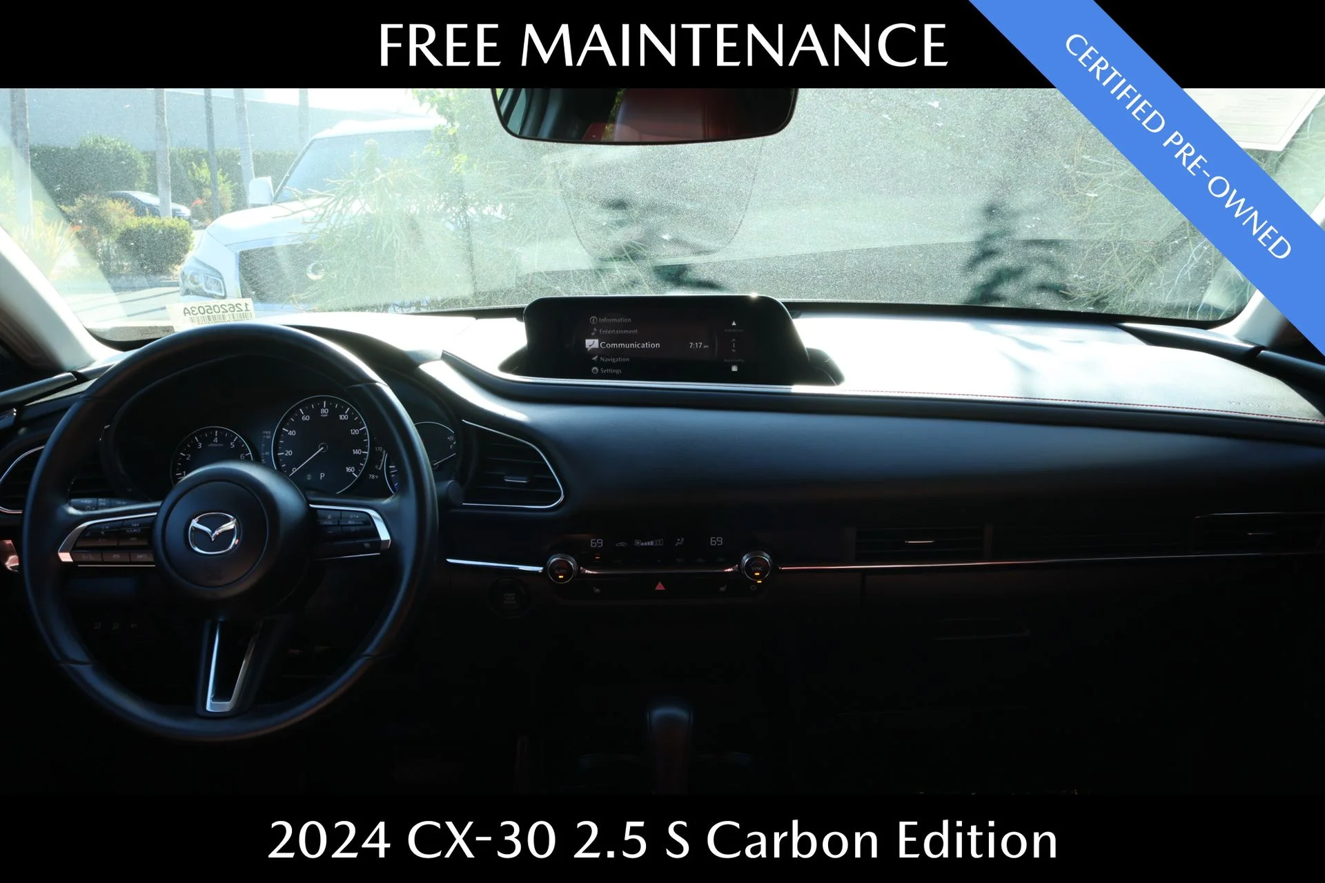 Certified Used 2024 Gray Mazda 2.5 S Carbon Edition image 7