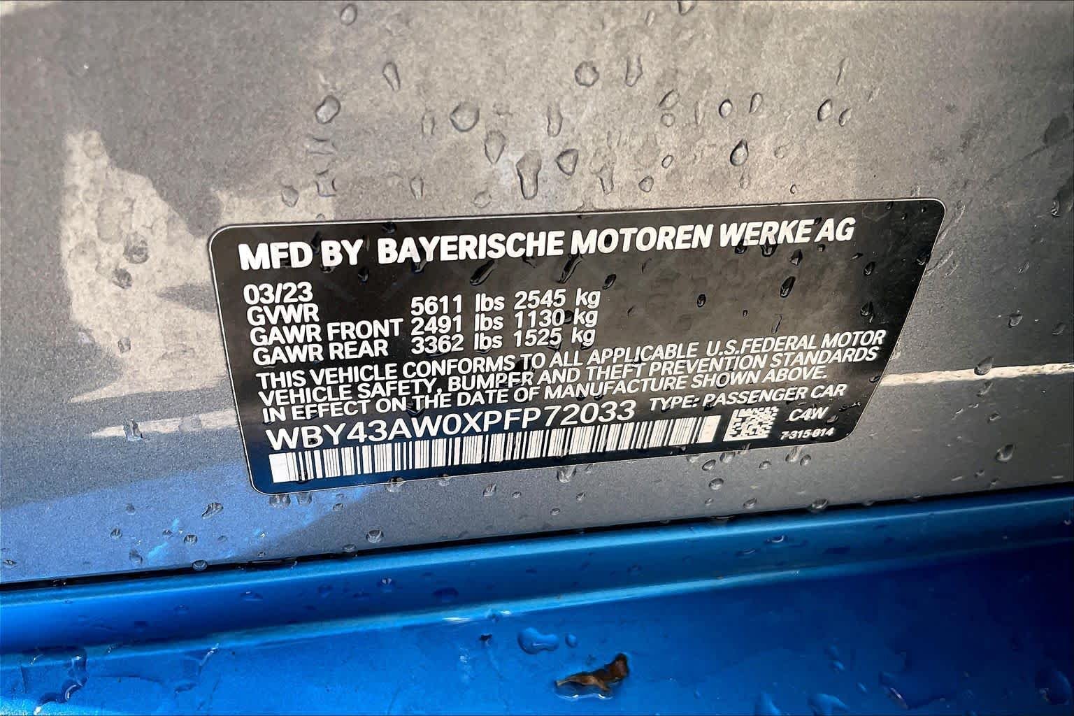 Used 2023 Skyscraper Grey Metallic BMW eDrive35 image 33