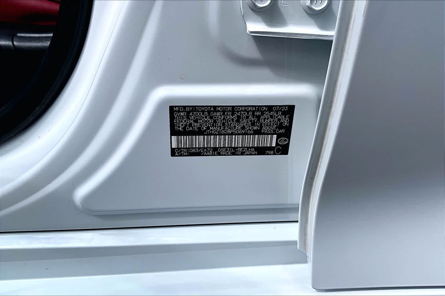 Certified Used 2023 Ultra White Lexus F SPORT image 37