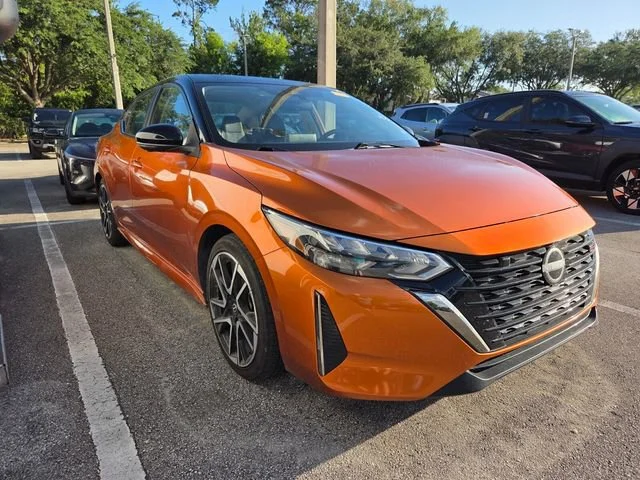 Used 2025 Nissan Sentra SR with VIN 3N1AB8DV2SY281829 for sale in Orange Park, FL