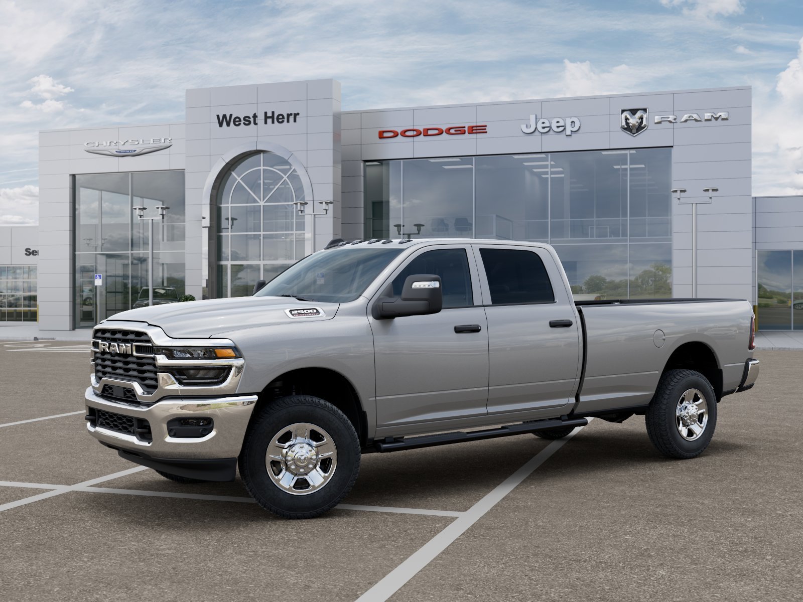 New 2026 Silver-Zynith Exterior Paint RAM Tradesman image 28