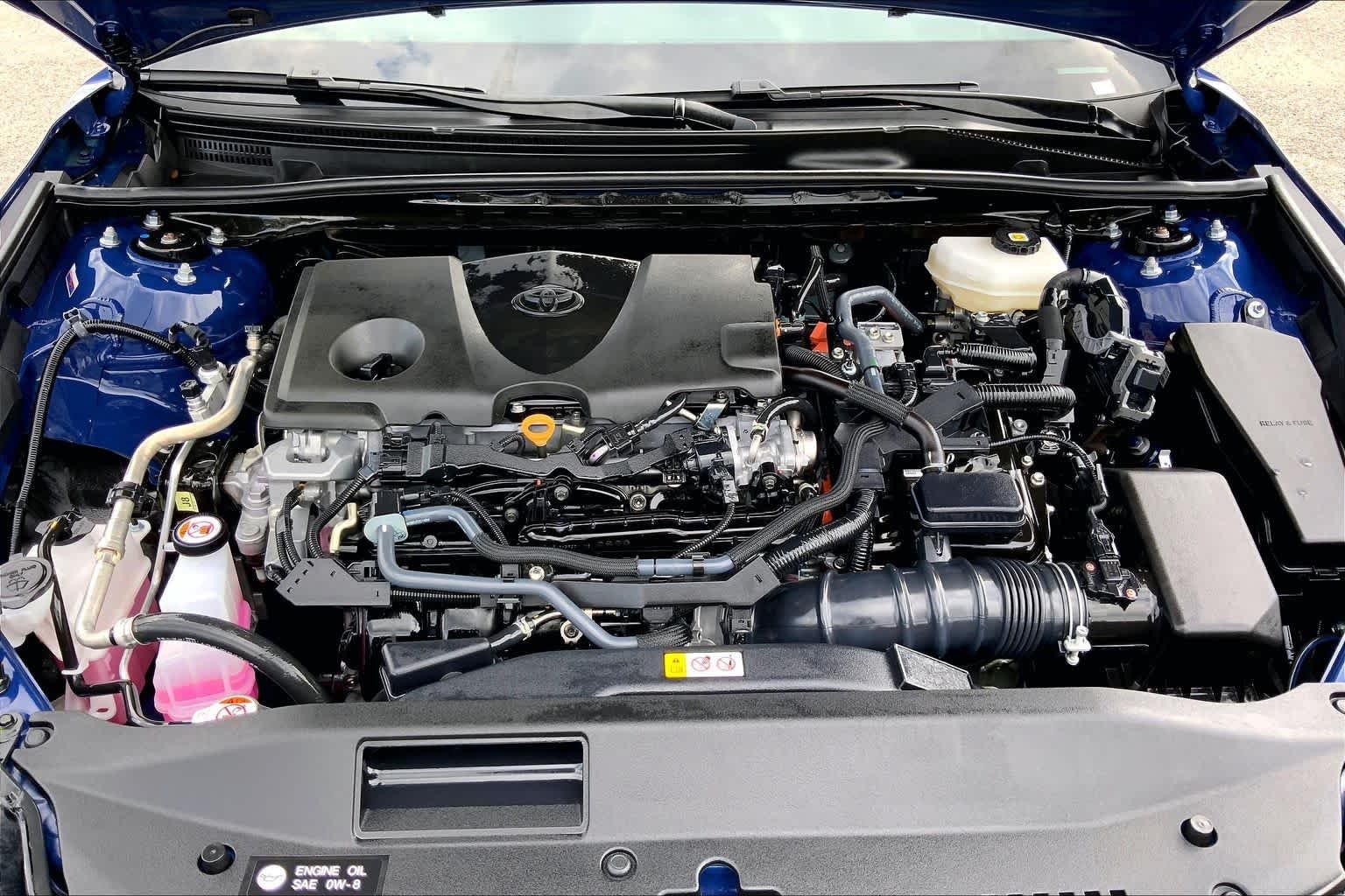 Used 2025 Reservoir Blue Toyota SE image 31