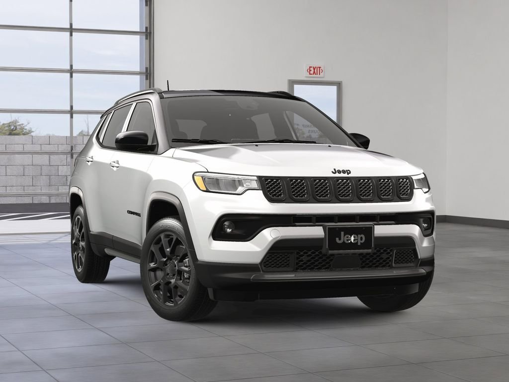 New 2024 Bright White Clear-Coat Exterior Paint Jeep Latitude image 8