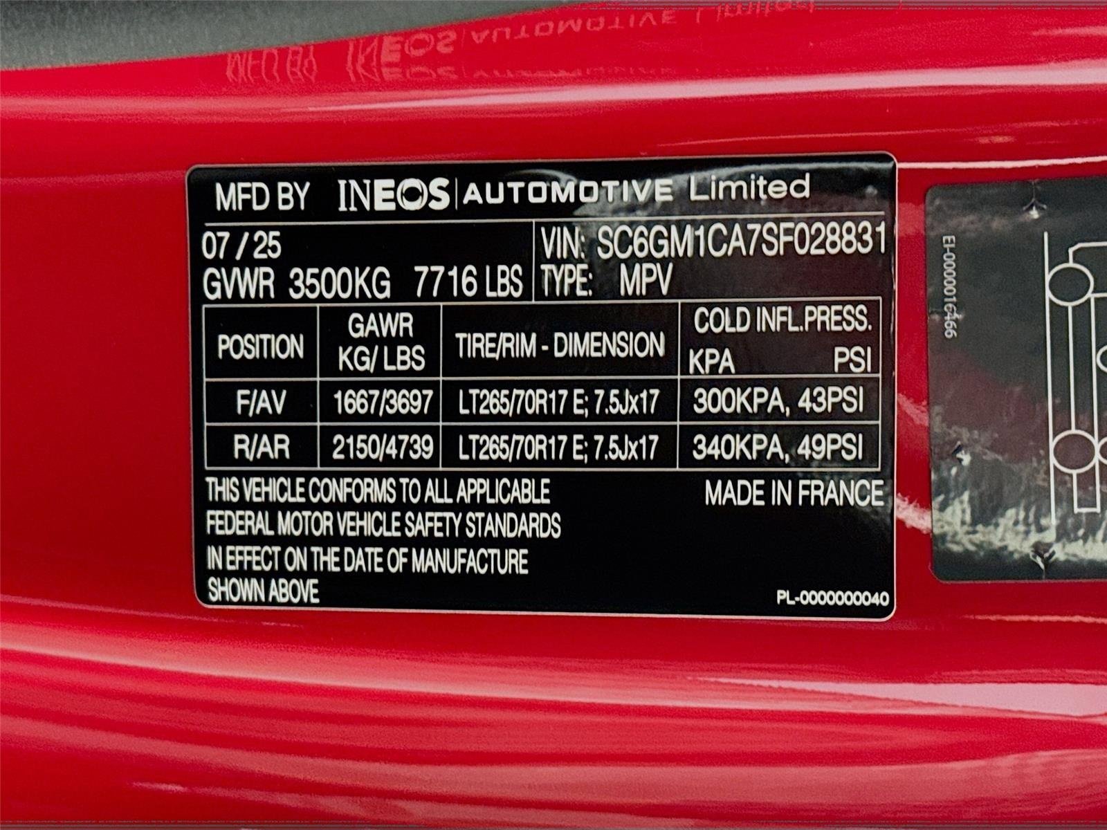 Used 2025 Devil Red INEOS Trialmaster Edition image 30