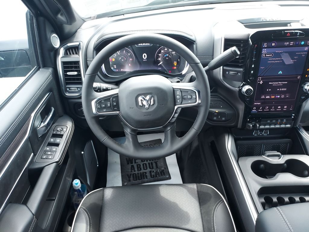 New 2026 Diamond Black Crystal Pearlcoat RAM Laramie image 16