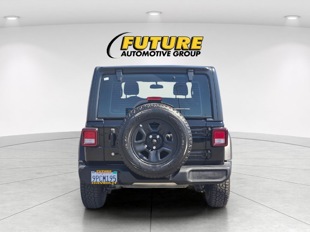 Used 2022 Black Jeep Unlimited Sport image 5