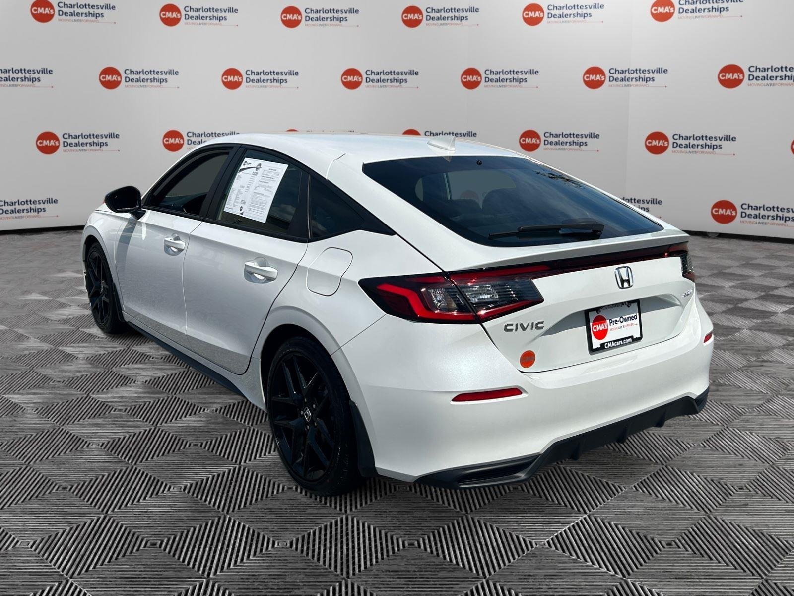 Used 2025 Platinum White Pearl Honda Sport image 3