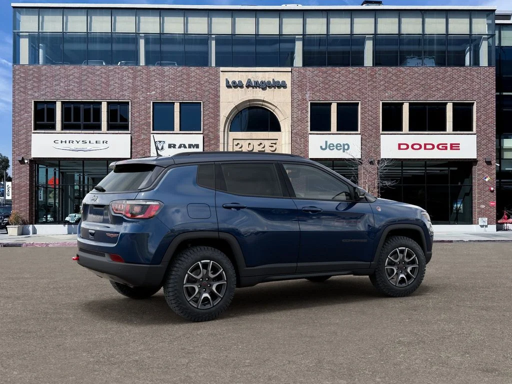 New 2026 Fathom Blue Pearl-Coat Exterior Paint Jeep Trailhawk image 4