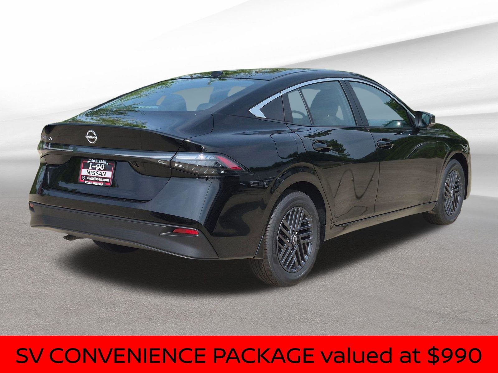 New 2026 Super Black Nissan SV image 2