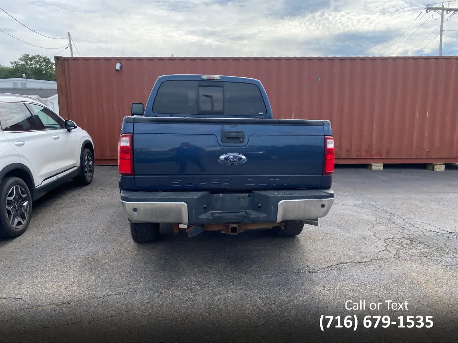 Used 2016 Blue Jeans/Magnetic Ford Lariat image 3