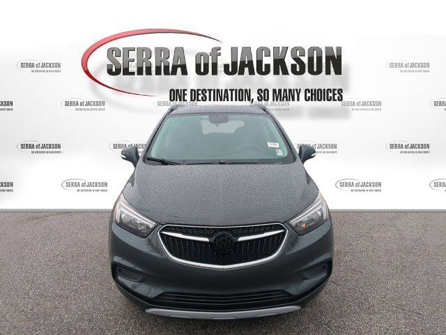 Used 2018 Includes (CM5) Black Carbon Metallic lower exterior accent color, Paint code W700S. Buick Preferred image 3