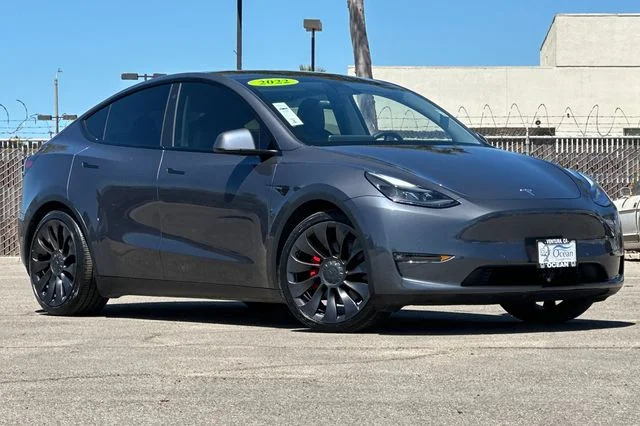 Used 2022 Tesla Model Y Performance with VIN 7SAYGDEF7NF392859 for sale in Ventura, CA