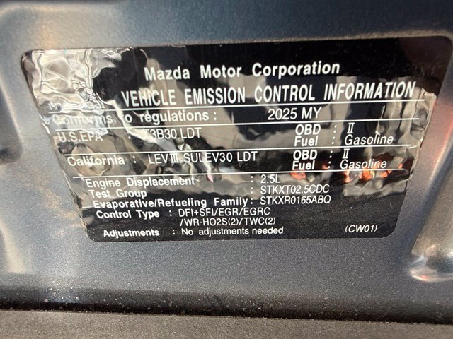 Certified Used 2025 Blue Mazda Premium image 9