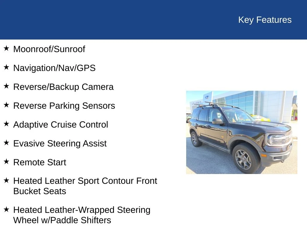 Certified Used 2021 Kodiak Brown Metallic Ford Badlands image 10