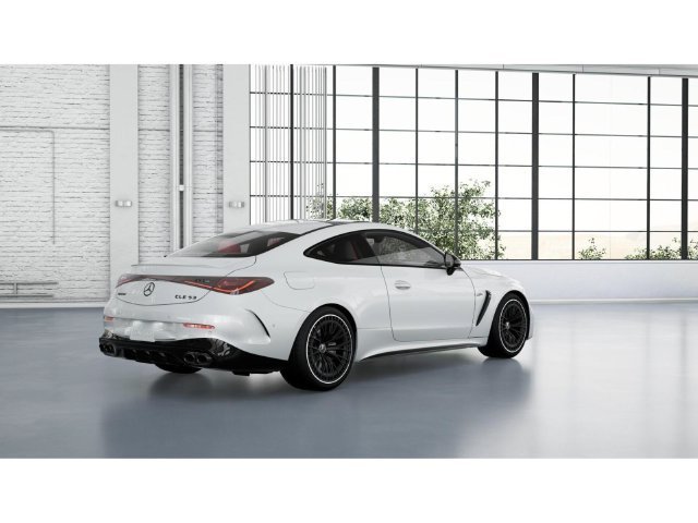 New 2026 MANUFAKTUR Moonlight White Metallic Mercedes-Benz AMG® CLE 53 4MATIC+ Coupe image 21