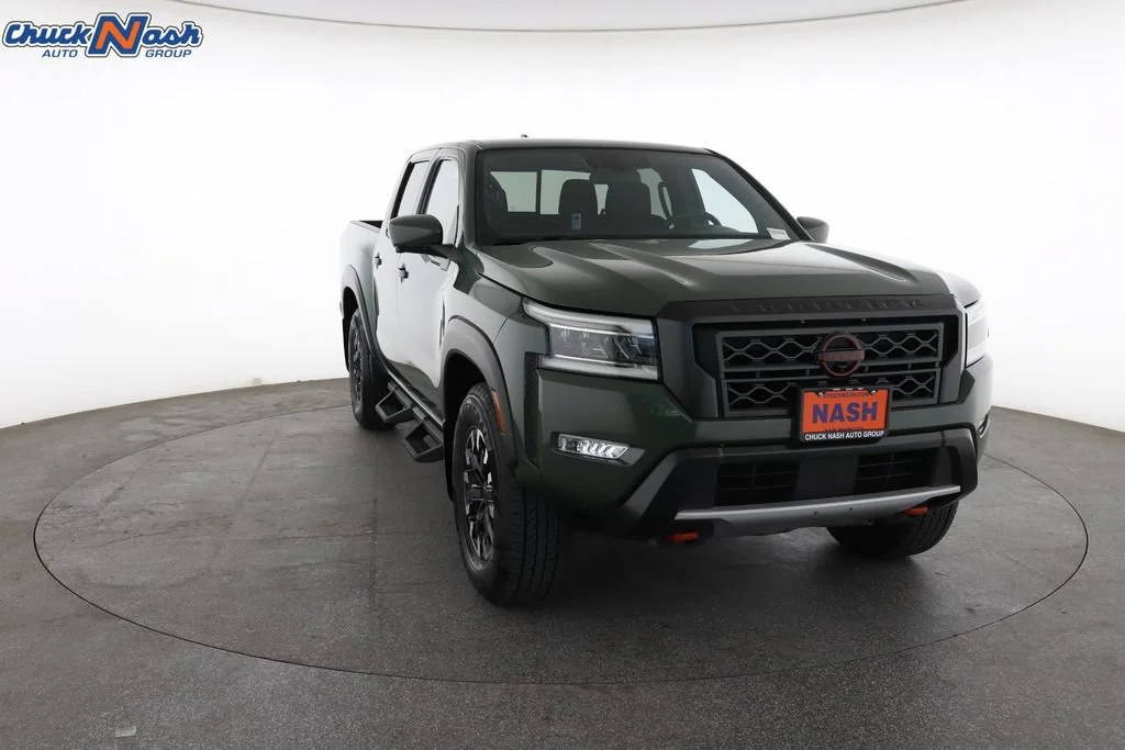 Used 2023 Green Nissan Crew Cab PRO-4X 4x4 image 3