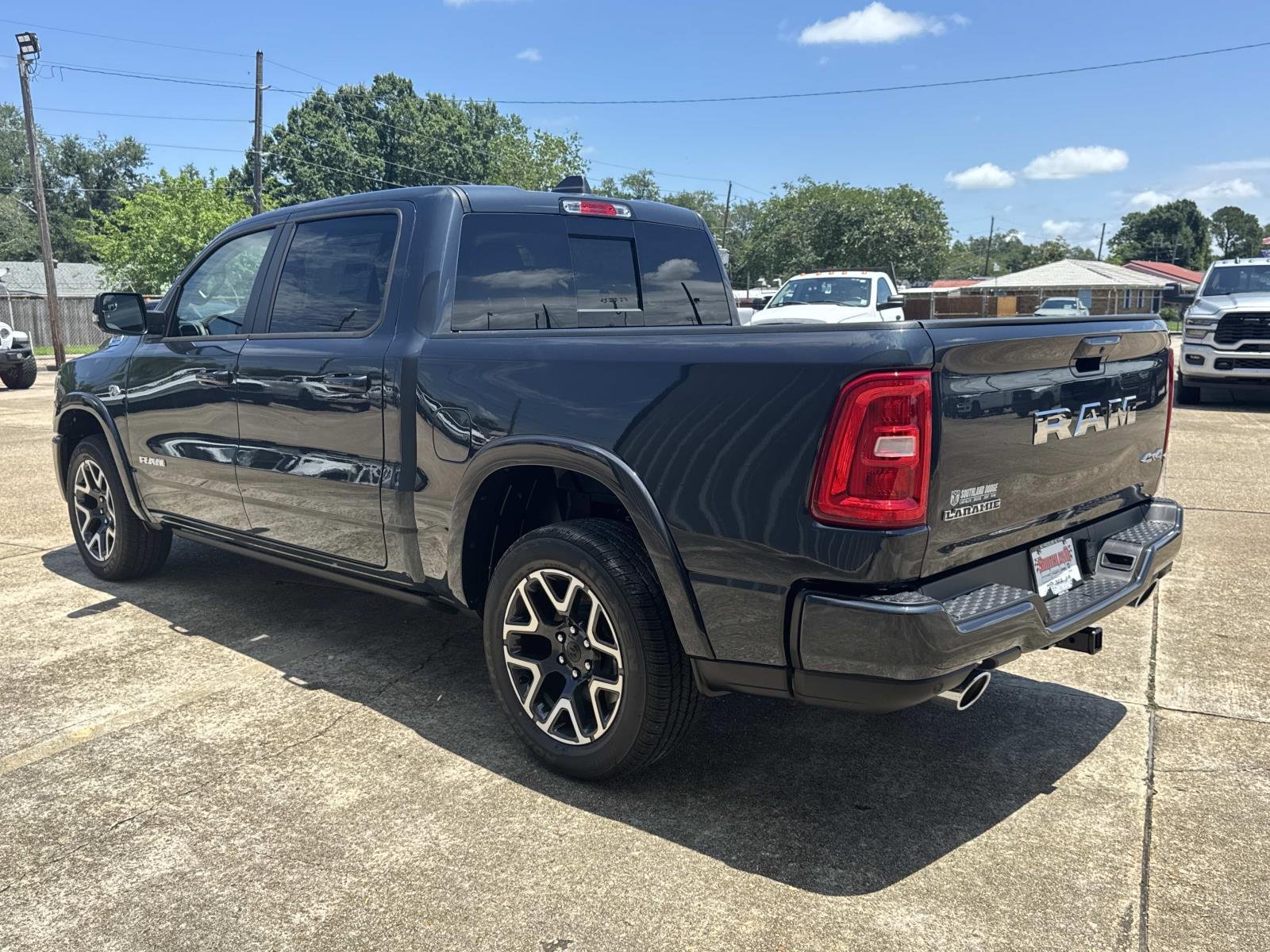 New 2026 Forged Blue Metallic Exterior Paint RAM Laramie image 4