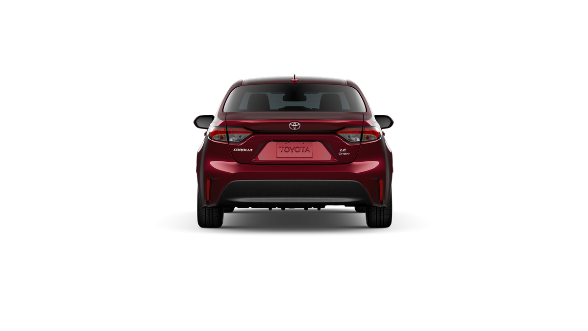 New 2026 Ruby Flare Pearl Toyota Hybrid LE image 8