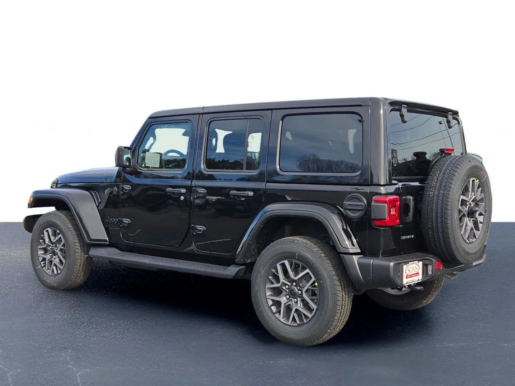 New 2026 Black Clear-Coat Exterior Paint Jeep Sahara image 11