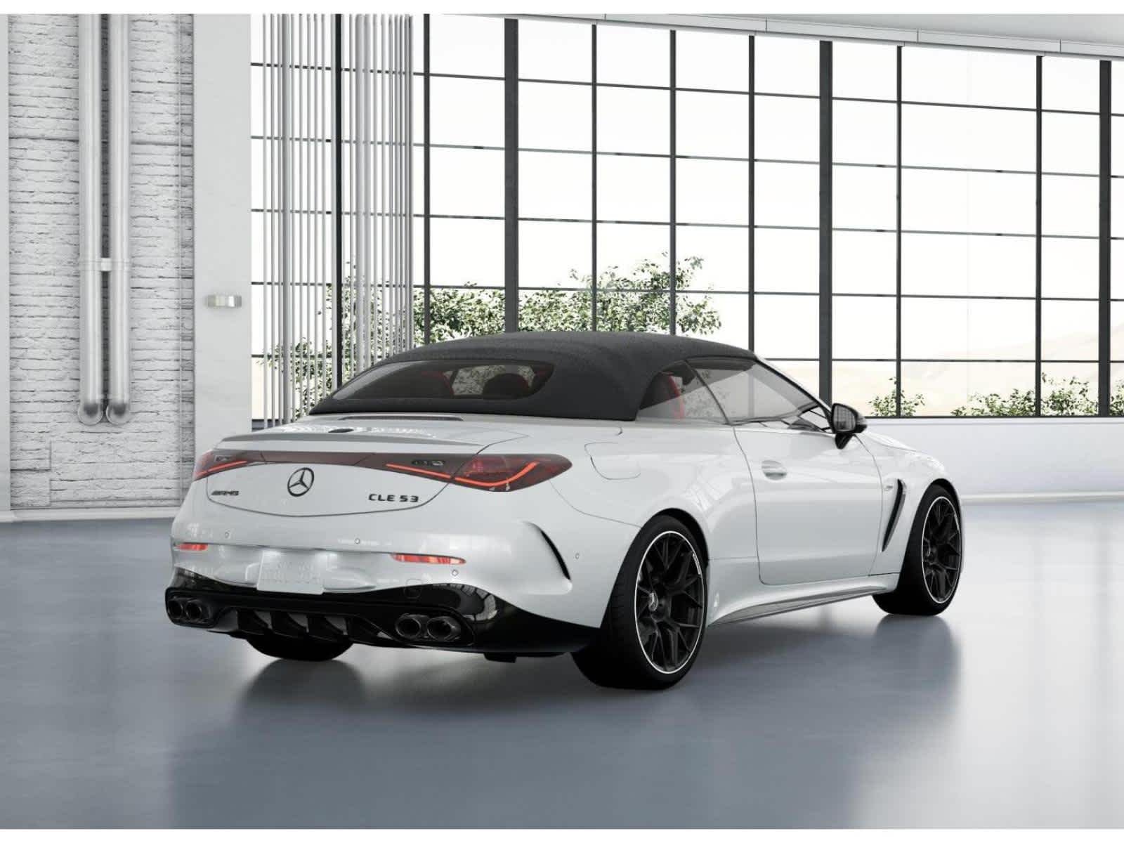 New 2026 MANUFAKTUR Moonlight White Metallic Mercedes-Benz AMG® CLE 53 4MATIC+ Cabriolet image 21