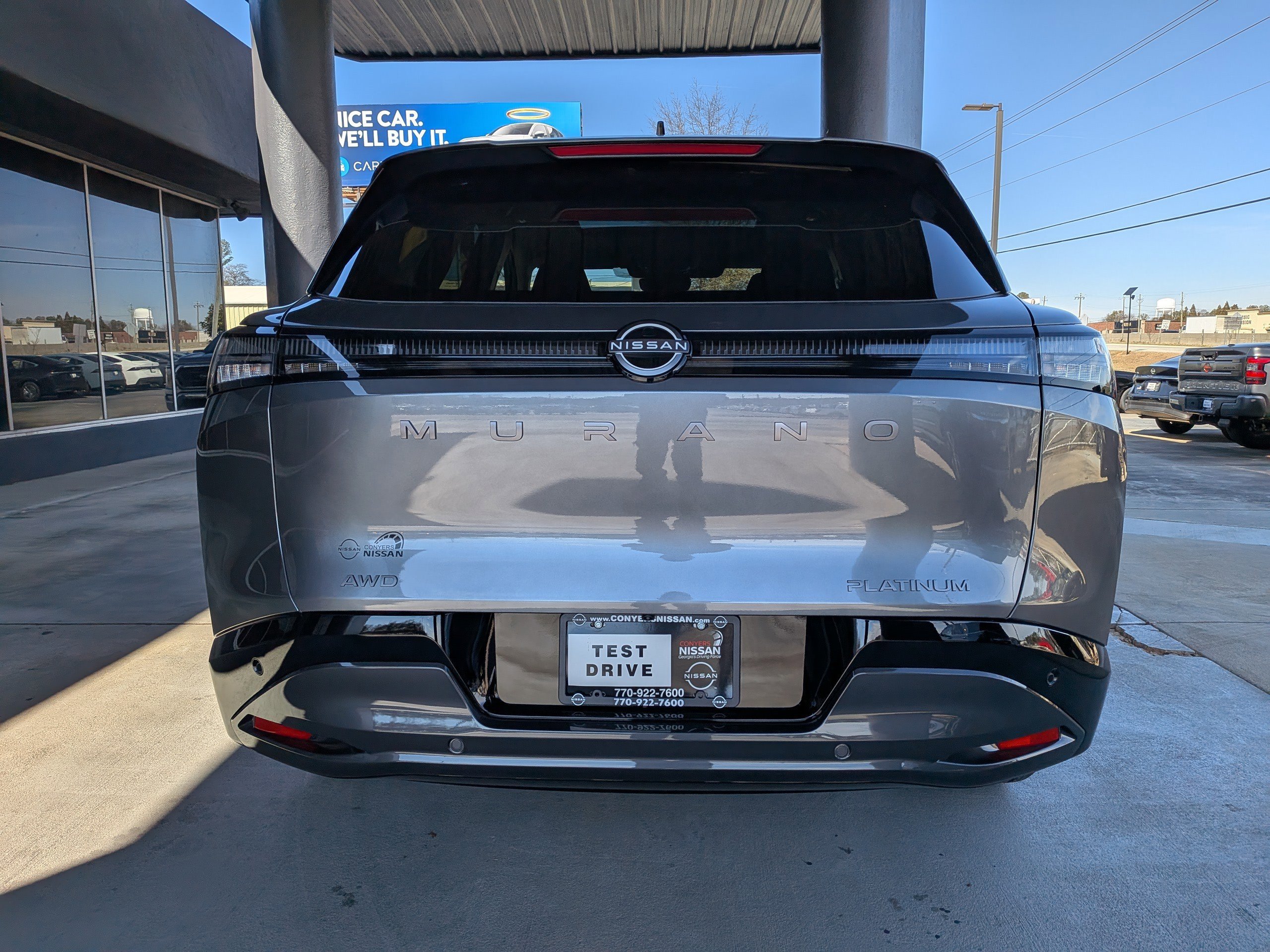 New 2026 Gun Metallic Nissan Platinum image 4