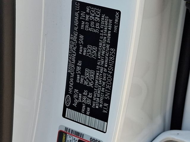 Certified Used 2025 White Hyundai Limited image 33