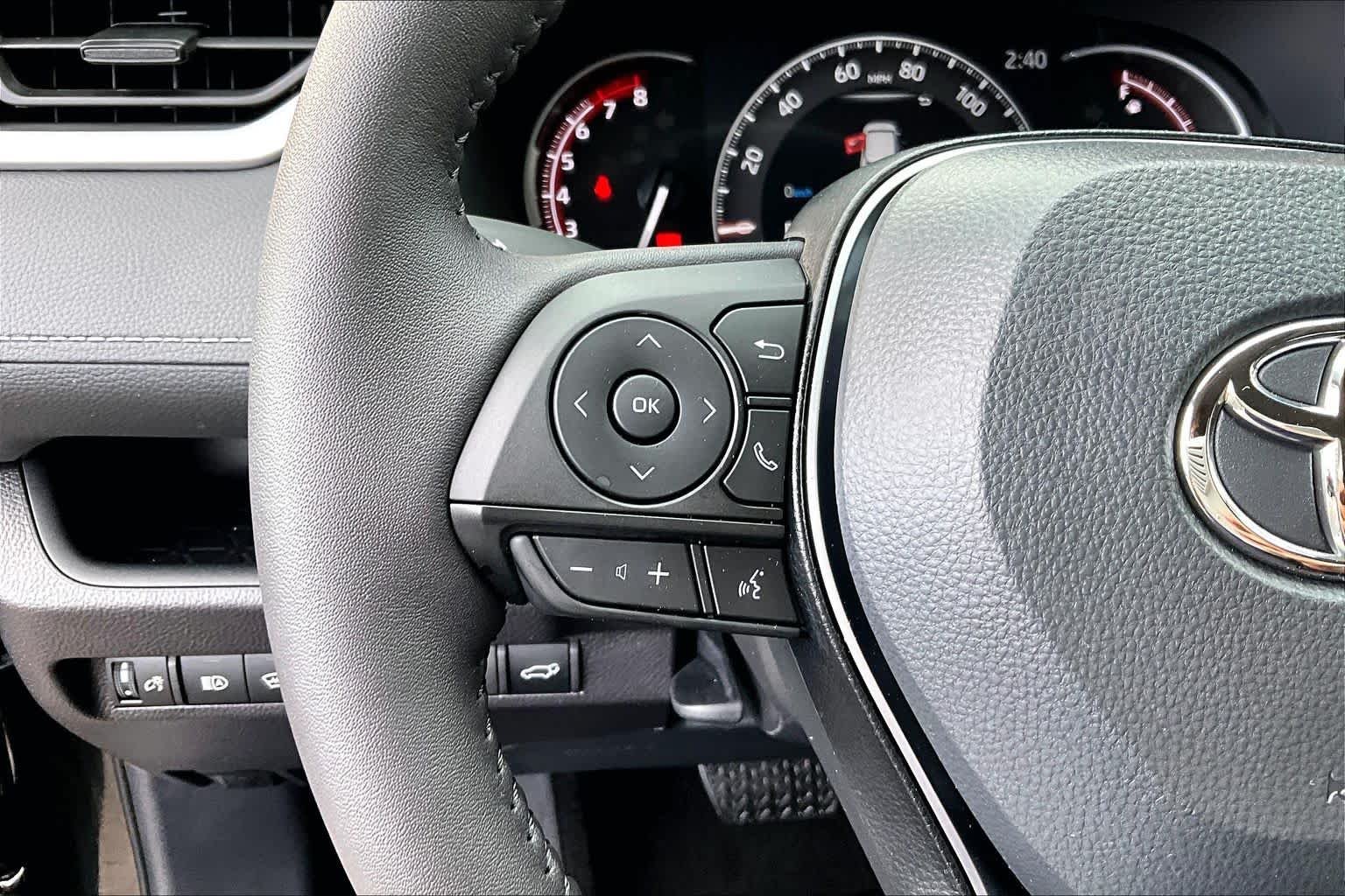 Used 2025 Midnight Black Metallic Toyota XLE image 23