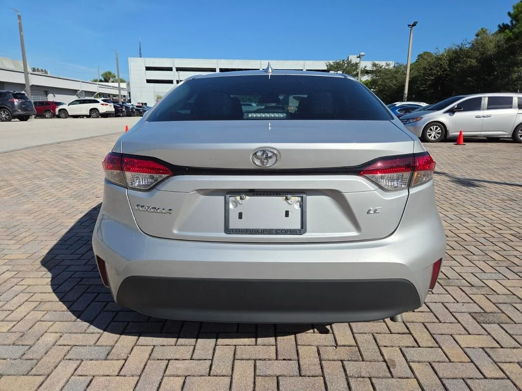 Certified Used 2026 Silver Toyota LE image 10