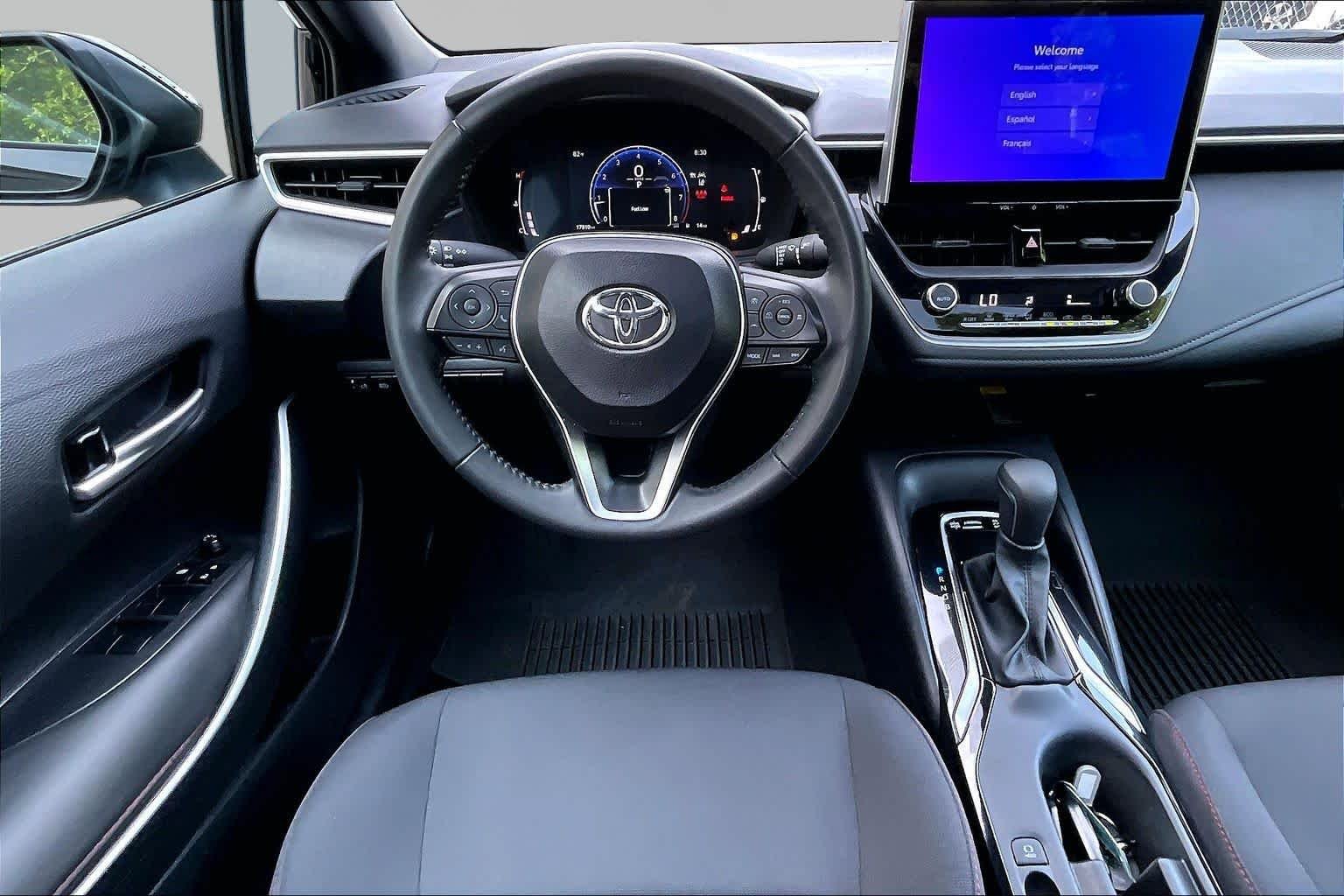Used 2025 Midnight Black Metallic Toyota SE image 6