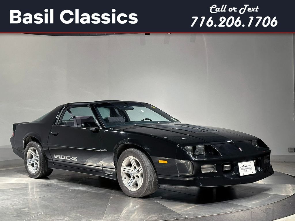 Used 1988 Black Chevrolet IROC-Z image 1