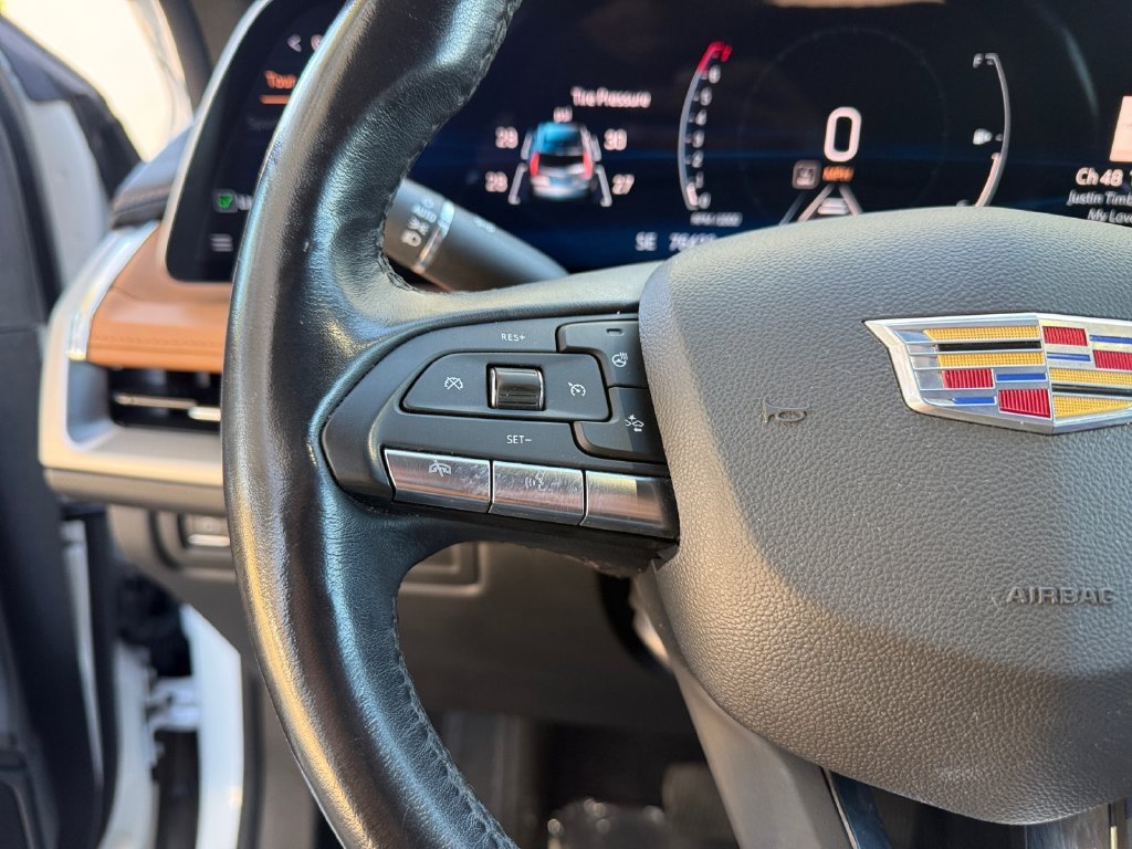 Used 2024 White Cadillac Premium Luxury image 24