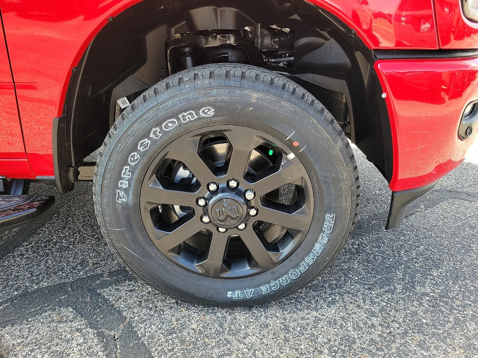 New 2026 Flame Red Ram LONE STAR CREW CAB 4X4 6