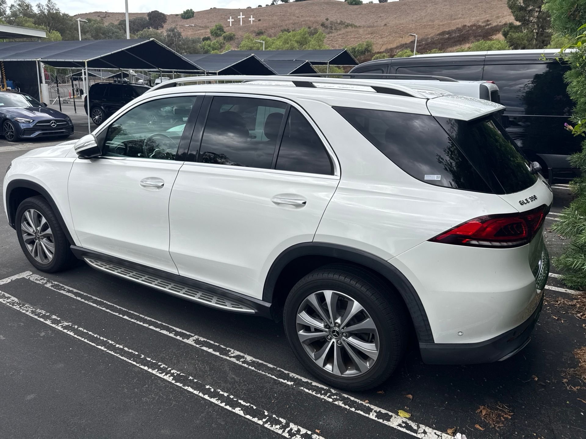 Used 2020 White Mercedes-Benz GLE 350 image 5