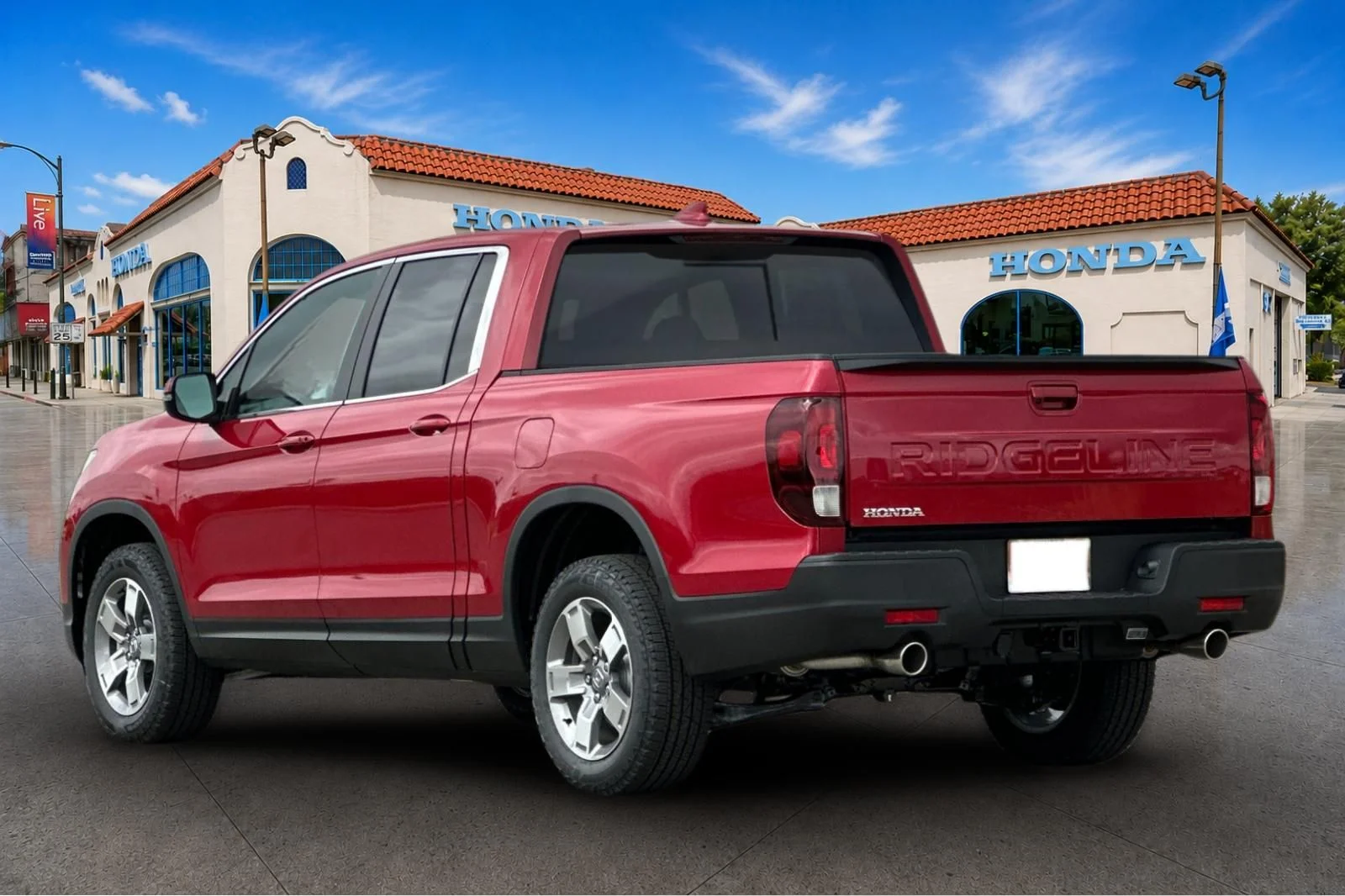 New 2026 Radiant Red Metallic II Honda RTL image 6