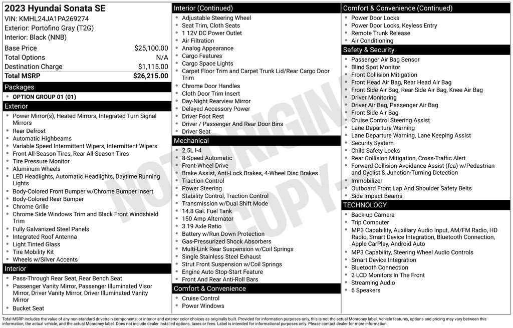 Certified Used 2023 Gray Hyundai SE image 2