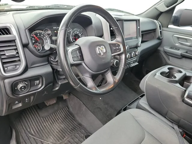 Used 2022 Granite Crystal Metallic Clearcoat Ram Big Horn image 6