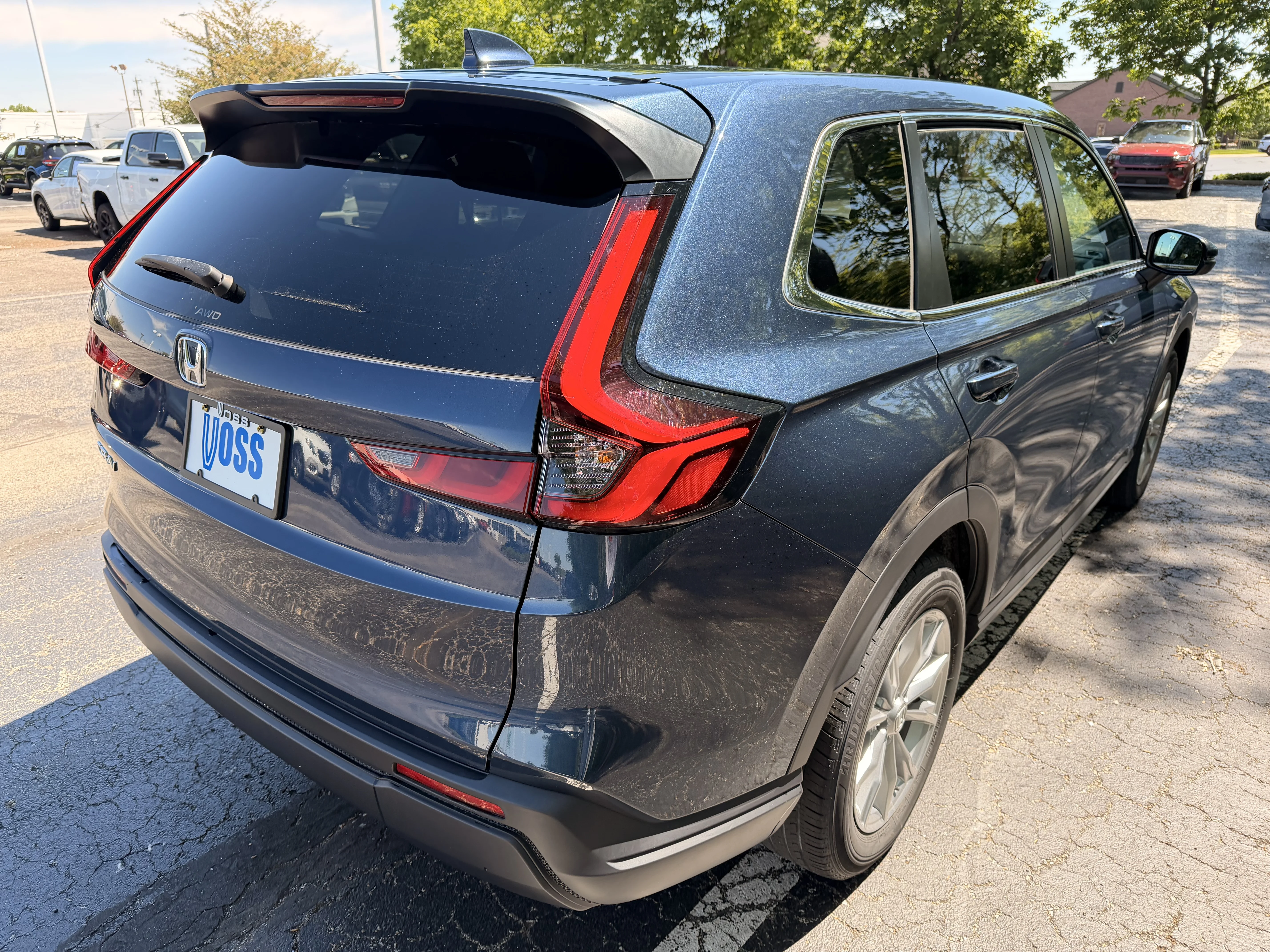 Certified Used 2023 BLUE Honda EX image 3