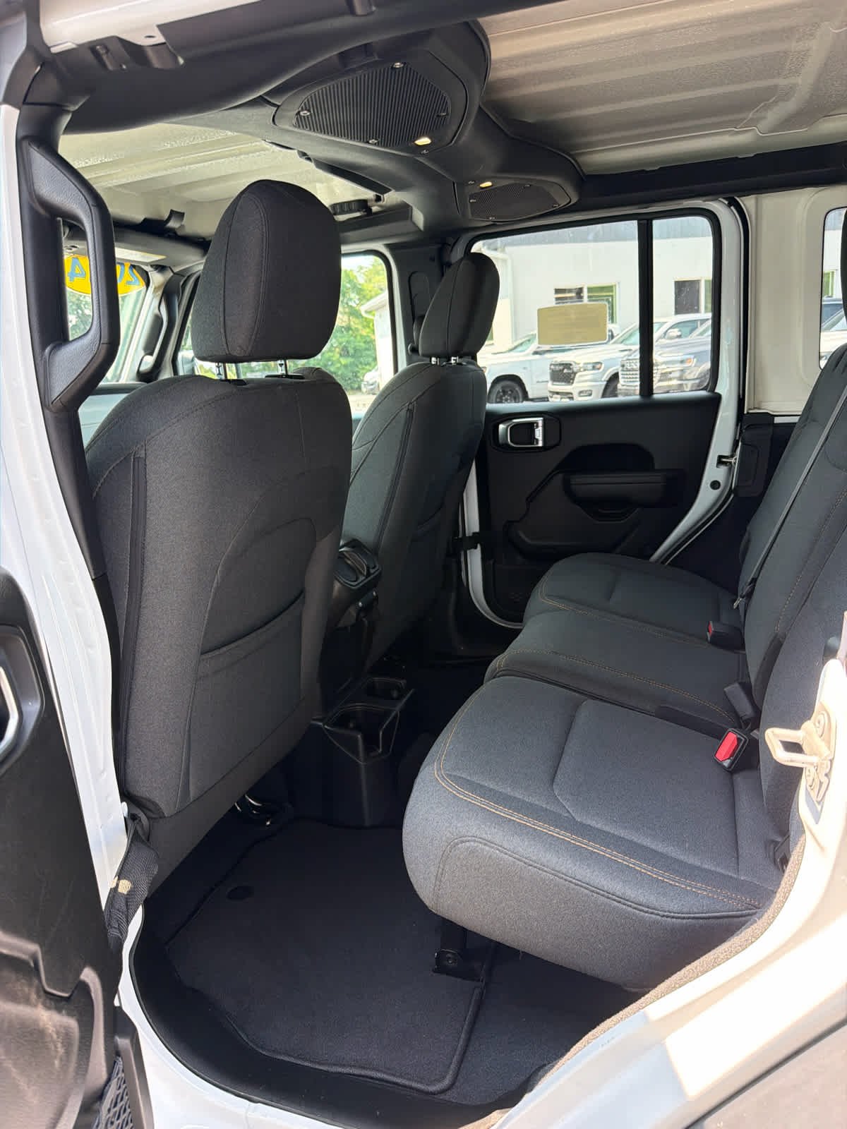 Certified Used 2024 Bright White Clearcoat Jeep Sport S image 12