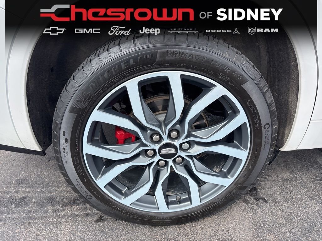 Used 2024 Crystal White Tri-Coat Cadillac Sport image 11