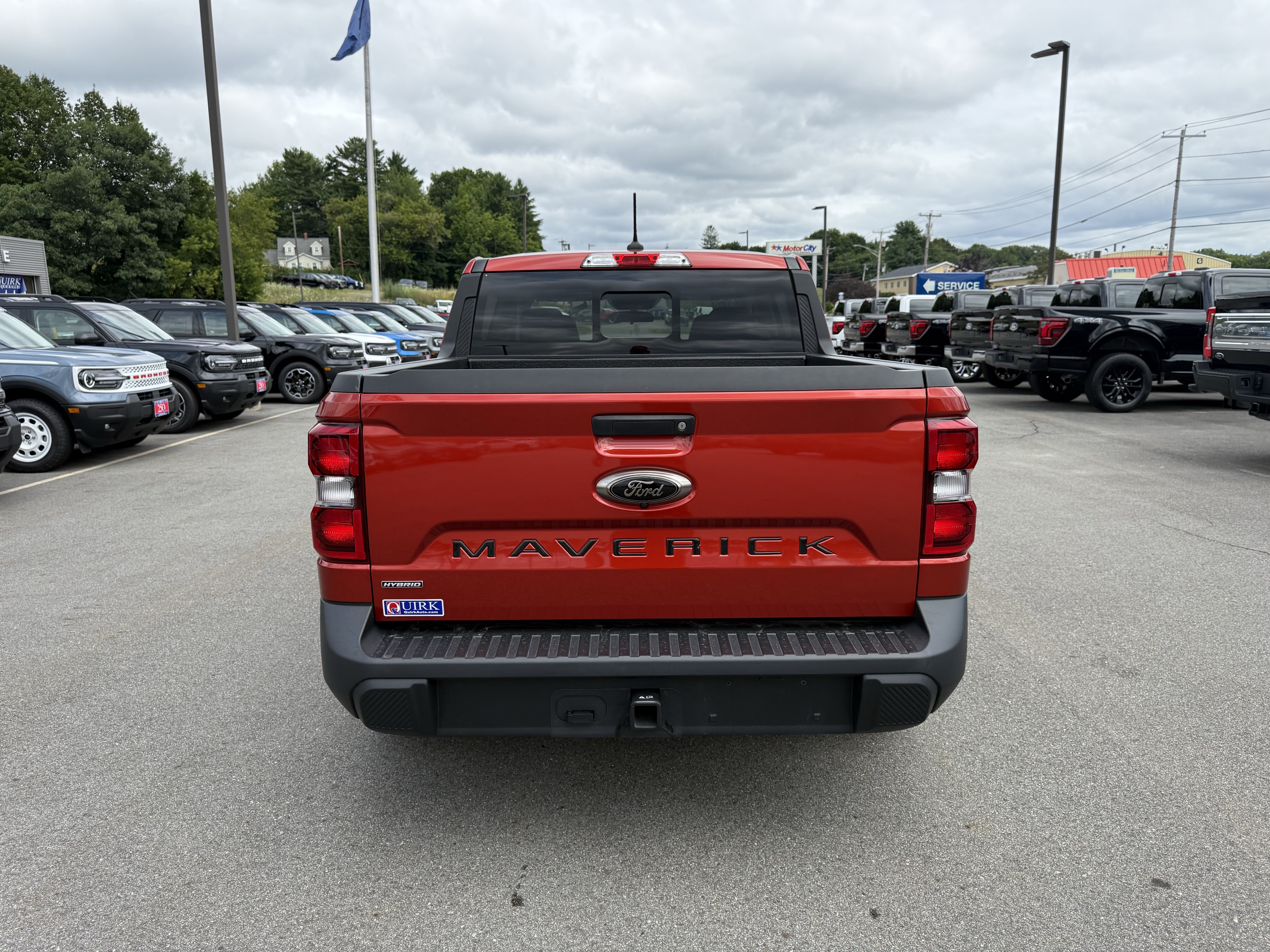 Used 2023 Hot Pepper Red Tc Ford LARIAT image 7