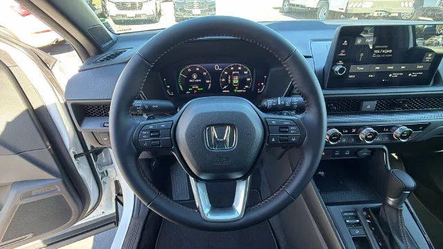 New 2027 Platinum White Pearl Honda Sport-L Hybrid AWD image 27