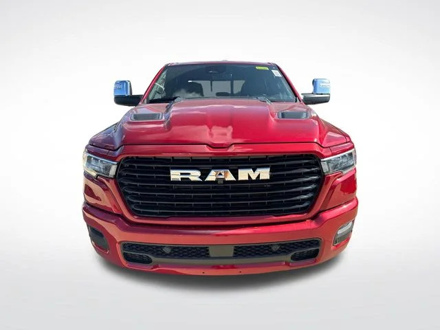New 2026 Molten Red Pearl-Coat Exterior Paint RAM Laramie image 2