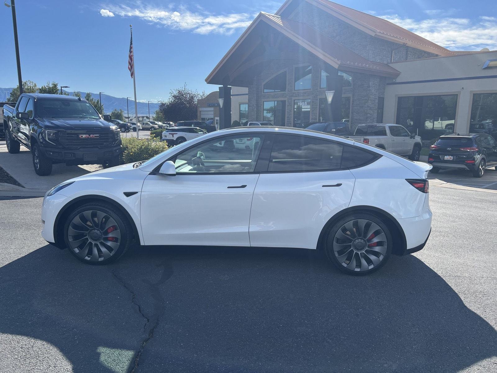 Used 2023 Tesla Model Y Performance with VIN 7SAYGDEF5PF772432 for sale in Logan, UT