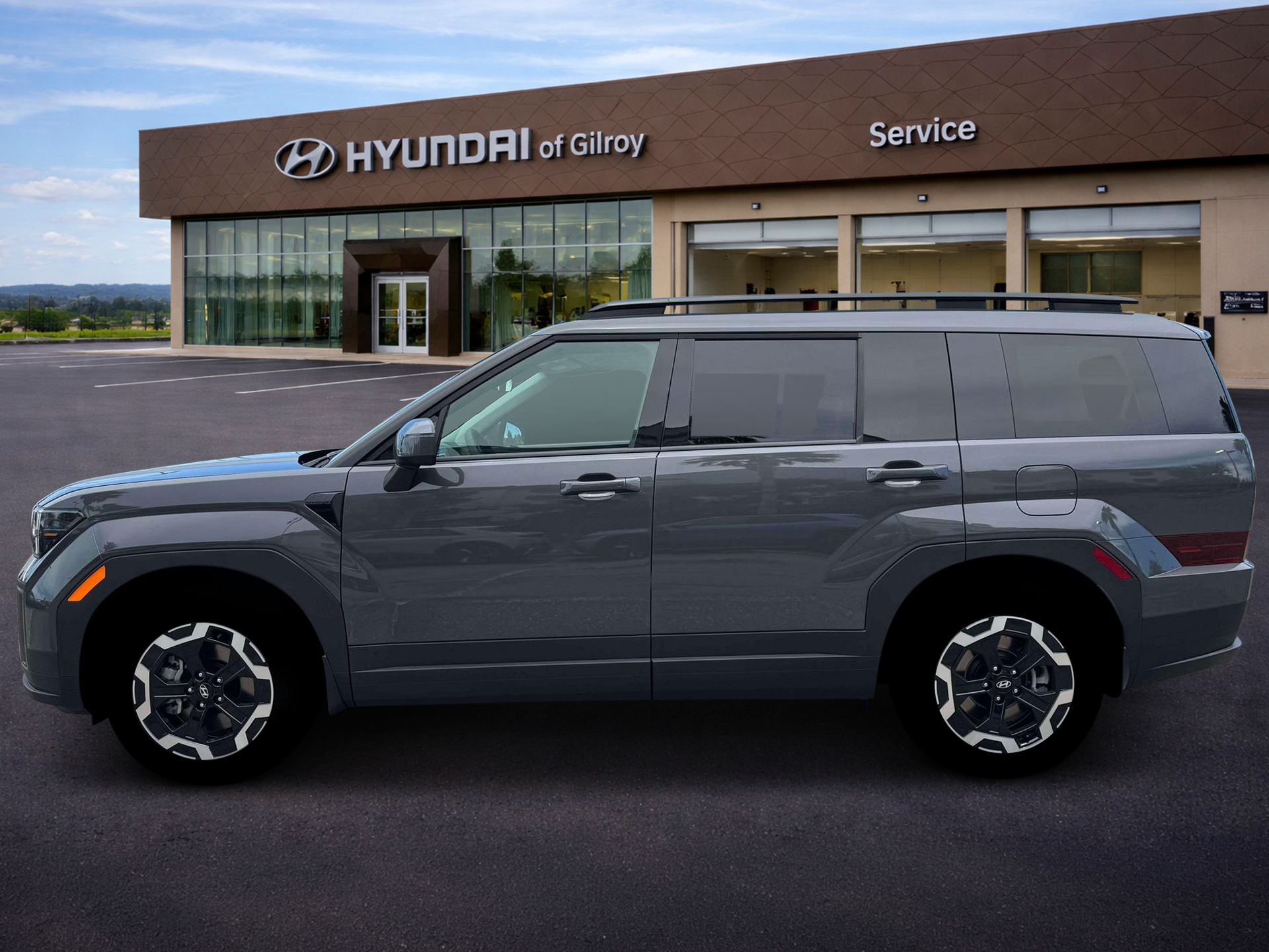 New 2026 Gray Hyundai SEL AWD image 3