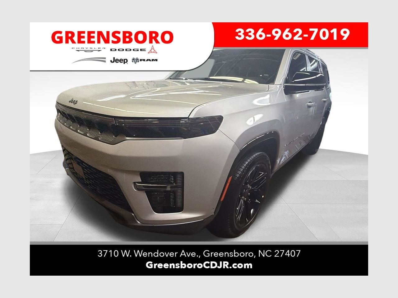New 2026 Silver-Zynith Exterior Paint Jeep Limited Reserve image 1